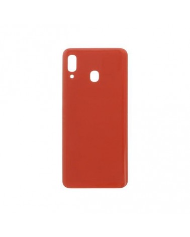 Capa traseira para Samsung Galaxy A20 Vermelho