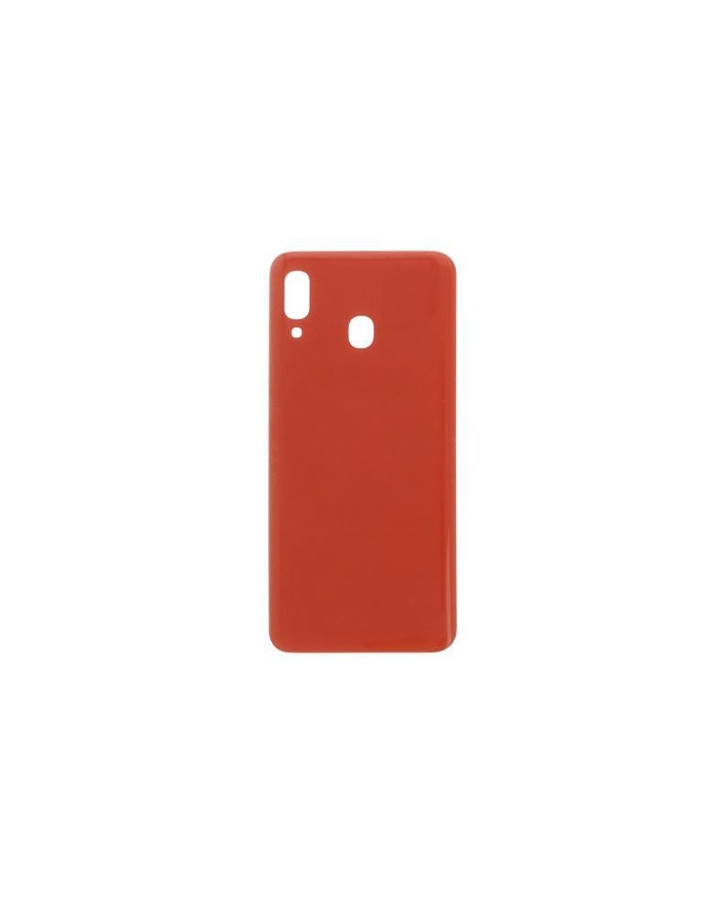 Capa traseira para Samsung Galaxy A20 Vermelho