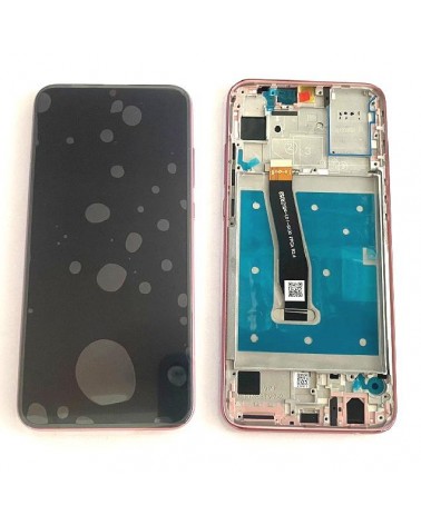 LCD and Touch Screen with Pink Frame for Huawei Honor 20 Lite HRY-LX1T