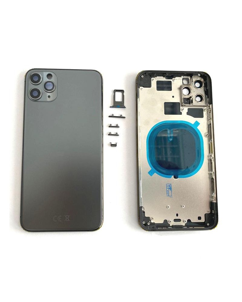 Iphone 11 Pro Max Centre Chassis Or Case With Cover - Cinzento