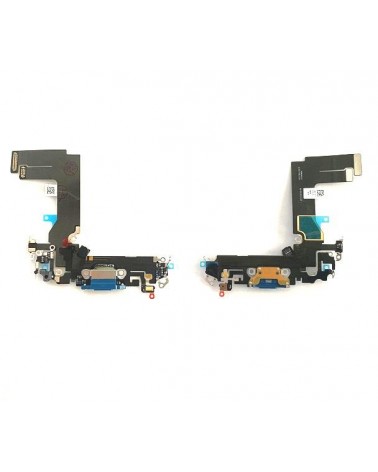 Conector de carregamento flexível para Iphone 13 Mini - Azul