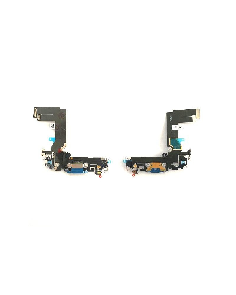 Conector de carregamento flexível para Iphone 13 Mini - Azul