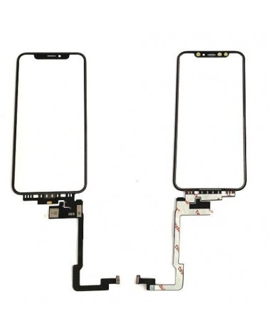 Iphone XS Black Touchscreen Digitizer Glass Flex Long