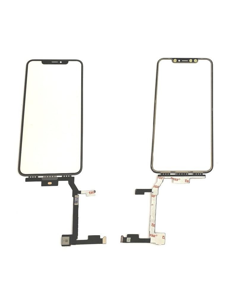 Iphone XS Max Black Touchscreen Digitizer Glass Flex Long