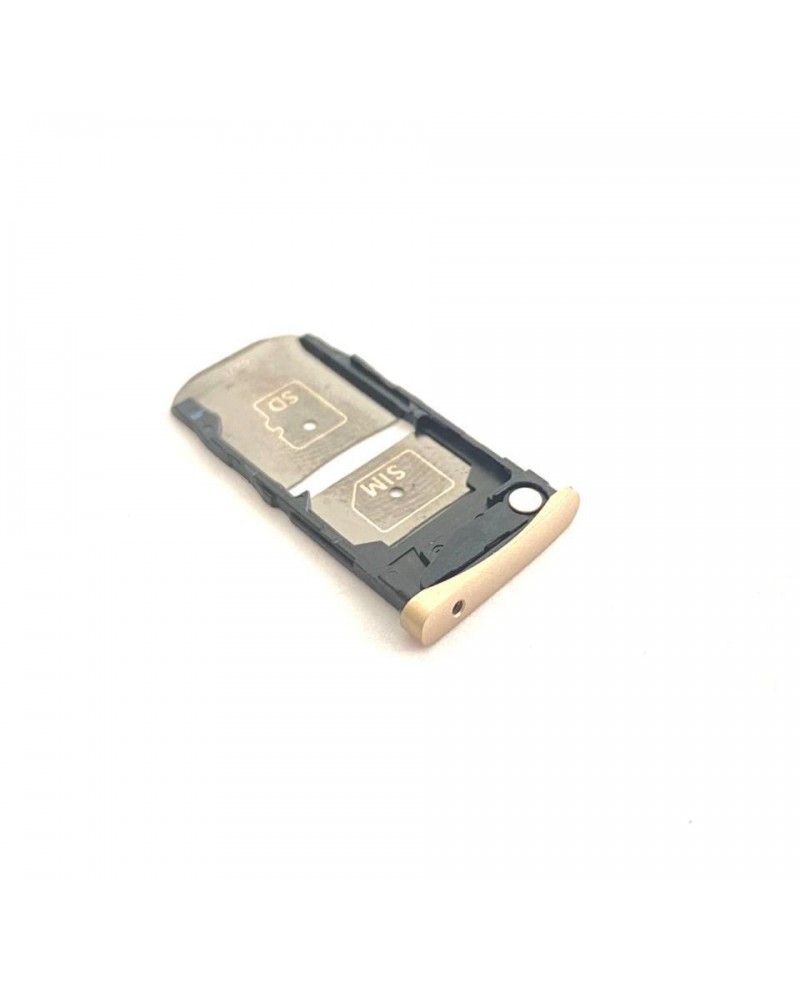 Sim Tray or Sim Holder for Motorola Moto Z - Golden