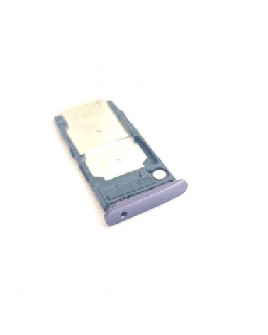 Sim Tray or Sim Holder for Motorola Moto Z4 - Purple