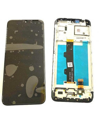 LCD and Touch Screen with Frame for Motorola Moto E7 Power