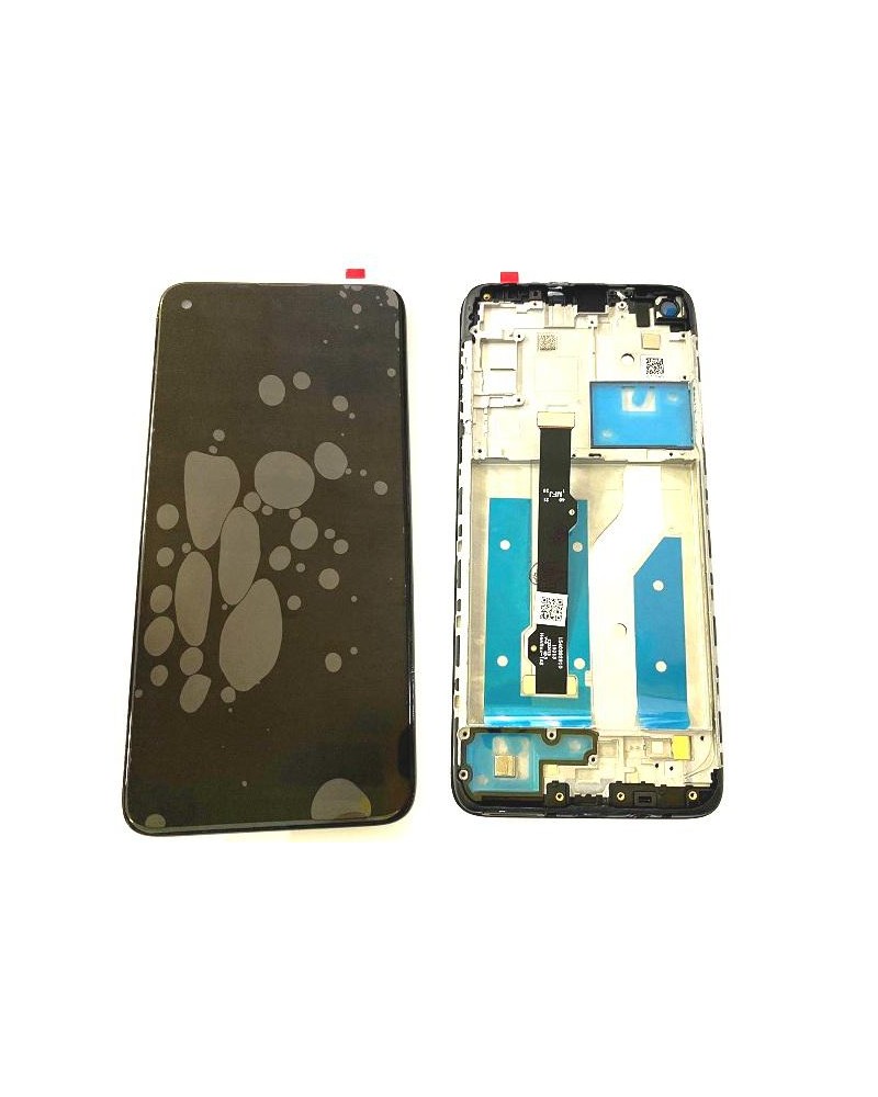 LCD and Touch Screen with Black Frame for Motorola G8 XT2045