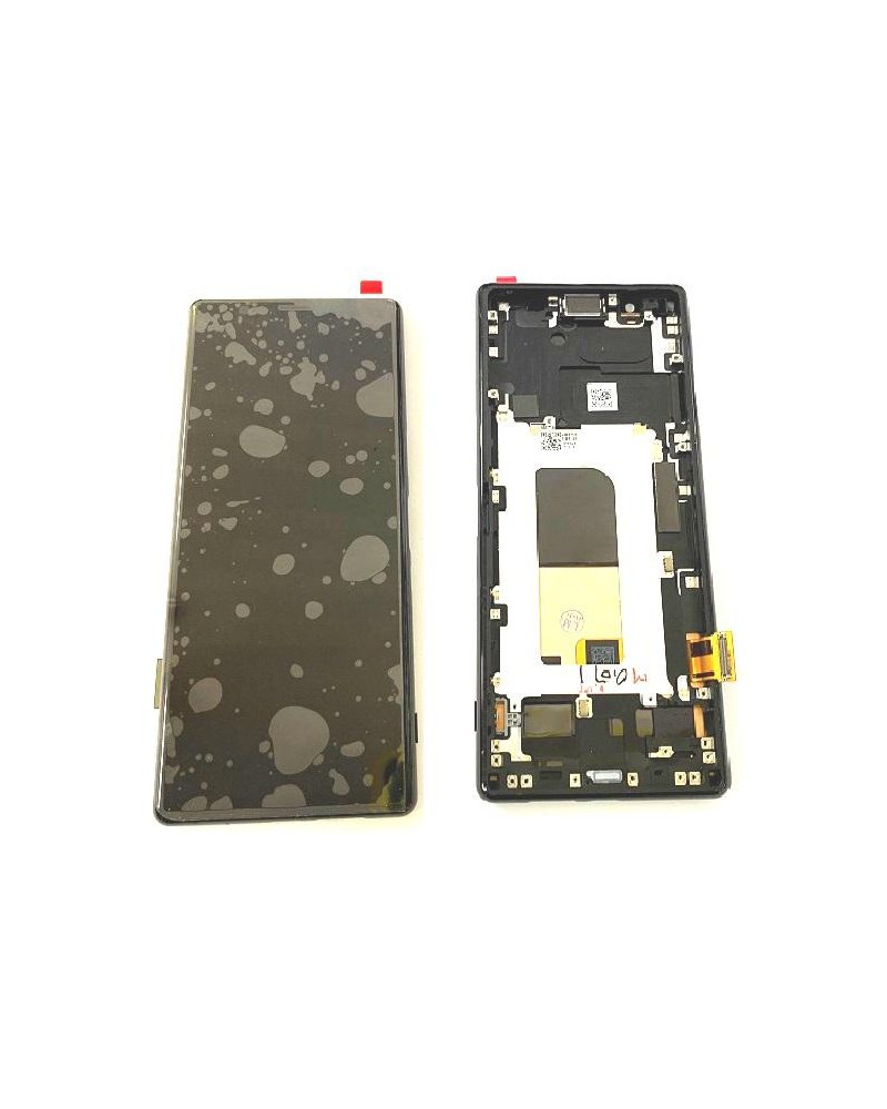 LCD e ecrã tátil com moldura preta para Sony Xperia 5 J8210 J8270 J9210