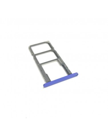 Sim Tray Or Holder For Huawei Y5 2019 - Blue