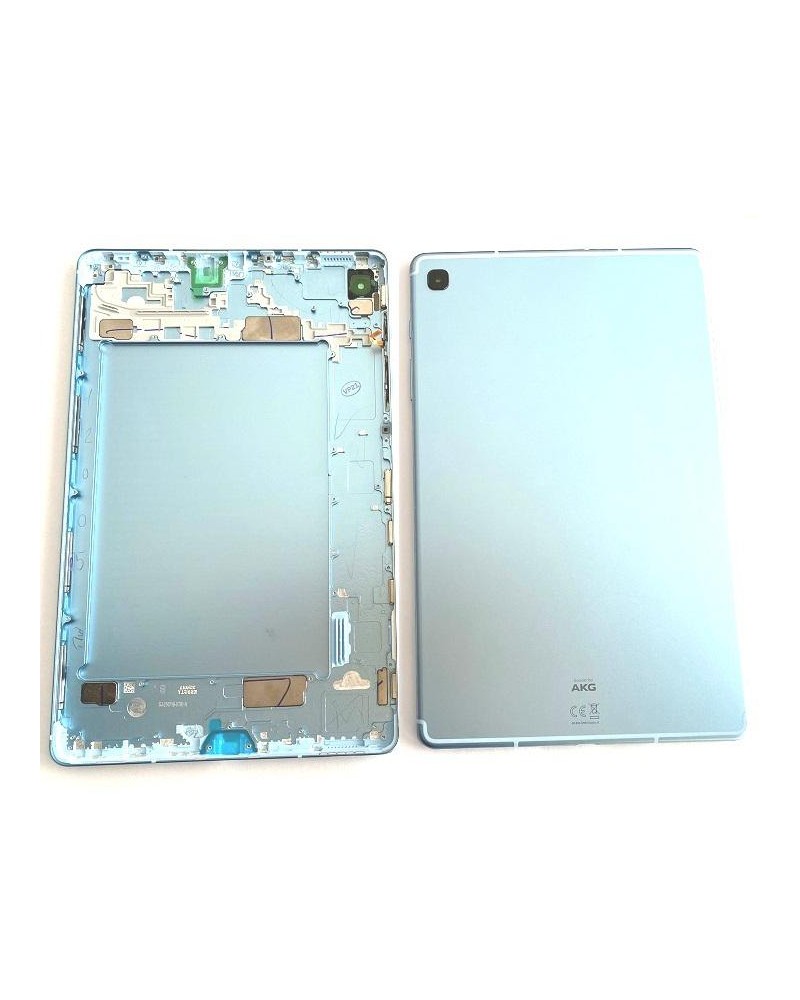 Back Cover and Frame for Samsung Galaxy Tab S6 Lite P610 P615 - Blue Service Pack