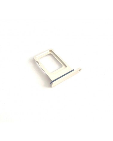 Dual Sim Tray or Holder for Iphone 13 Iphone Mini - White