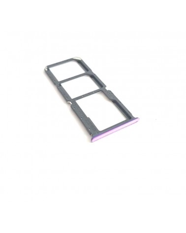 Suporte para dois Sims para Oppo A94 5G CPH2211 - Roxo