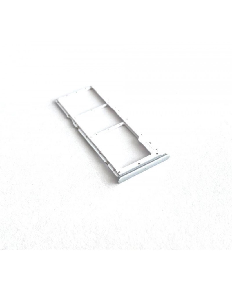 Dual SIM Holder for Realme 7 RMX2155 - Silver