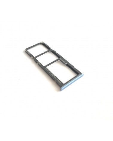 Dual Sim Tray or Holder for Realme 7 Pro RMX2170 - Light Blue