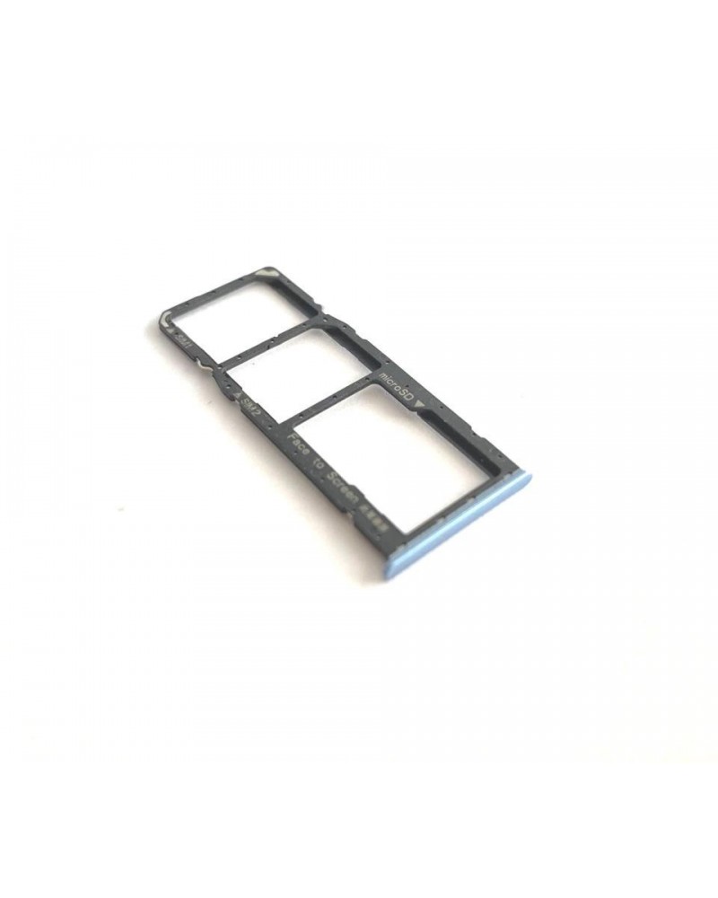 Dual Sim Tray or Holder for Realme 7 Pro RMX2170 - Light Blue