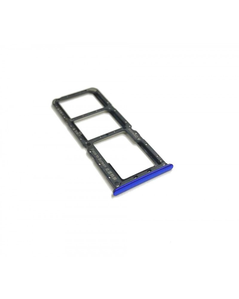 Tabuleiro ou suporte para Sim para Realme X2 RMX1992 RMX1993 RMX1991 - Azul