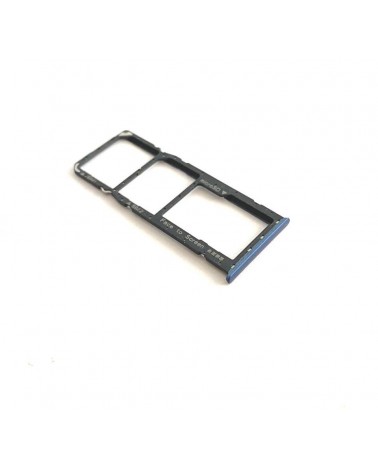 Dual Sim Tray Or Holder For Realme 7 Pro RMX2170 - Blue