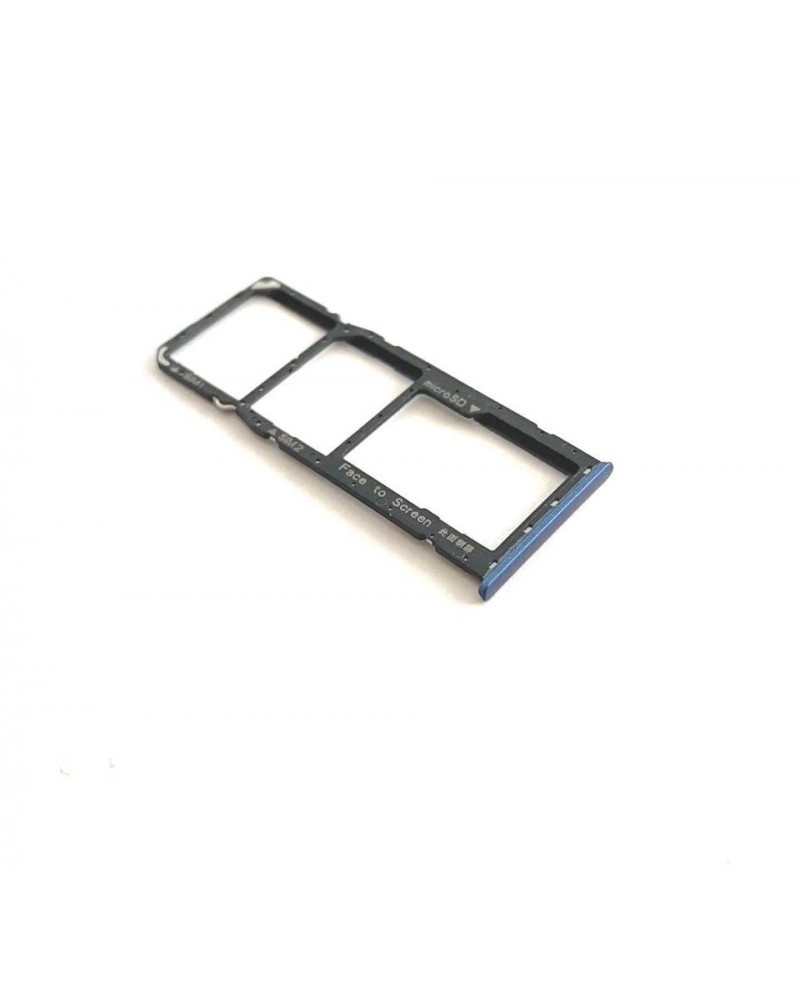 Dual Sim Tray Or Holder For Realme 7 Pro RMX2170 - Blue