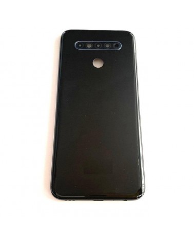 Tapa Trasera y Lente de Camara para LG K41S LM-K410 - Negra