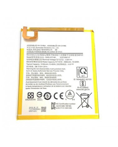 Battery SWD-WT-N8 for Samsung Galaxy Tab A 8 0 2019 T290 T295 with 5100 mah