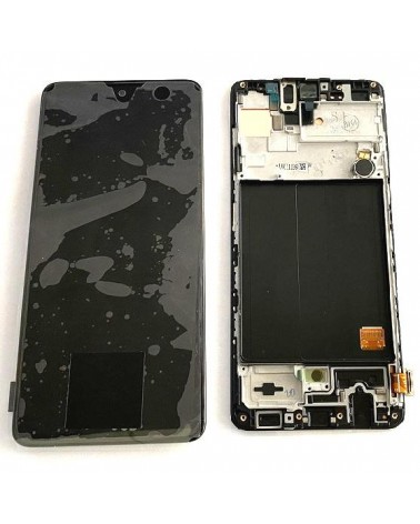 LCD e ecrã tátil com moldura para Samsung Galaxy A51 A515F Service Pack