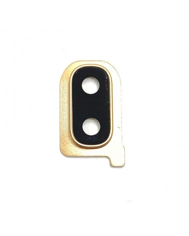 Samsung Galaxy A40 A405F Camera Lens & Lens Cover - Coral Gold