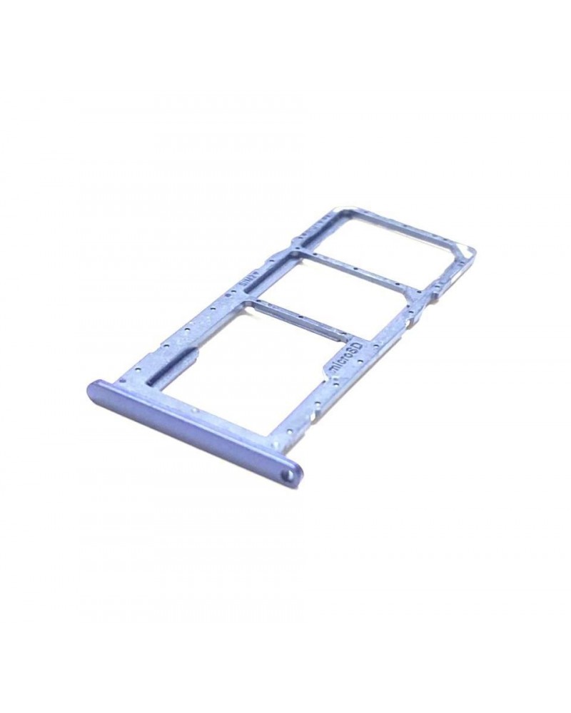 Bandeja o Soporte Dual Sim y SD para Samsung Galaxy A03S SM-A037 - Azul