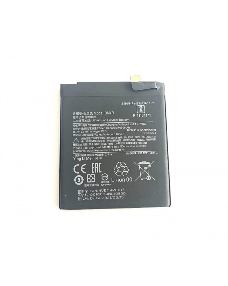 Bateria BM4R 4160mAh para Xiaomi Mi 10 Lite