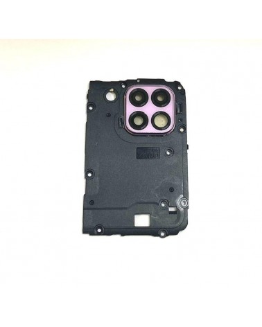 Intermediate Housing with Camera Lens for Huawei P40 Lite - Pink