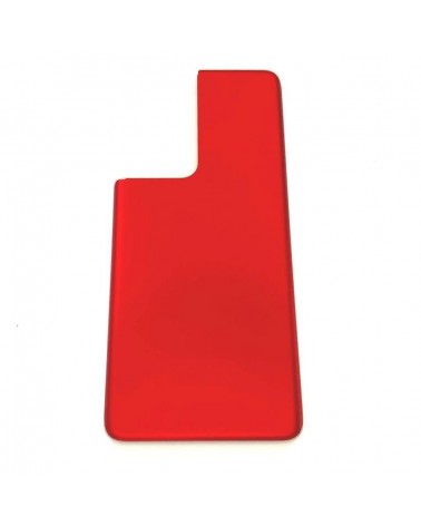 Capa traseira para Samsung Galaxy S21 Ultra 5G G998 - Vermelho