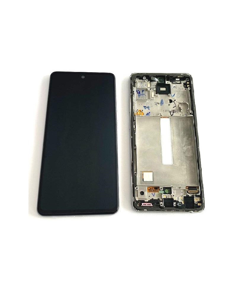 LCD and Touch Screen with White Frame for Samsung Galaxy A52 A525 Samsung Galaxy A52 5G SM-A526 Service Pack