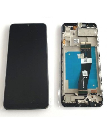 LCD e ecrã tátil com moldura para Samsung Galaxy A03S A037G Service Pack