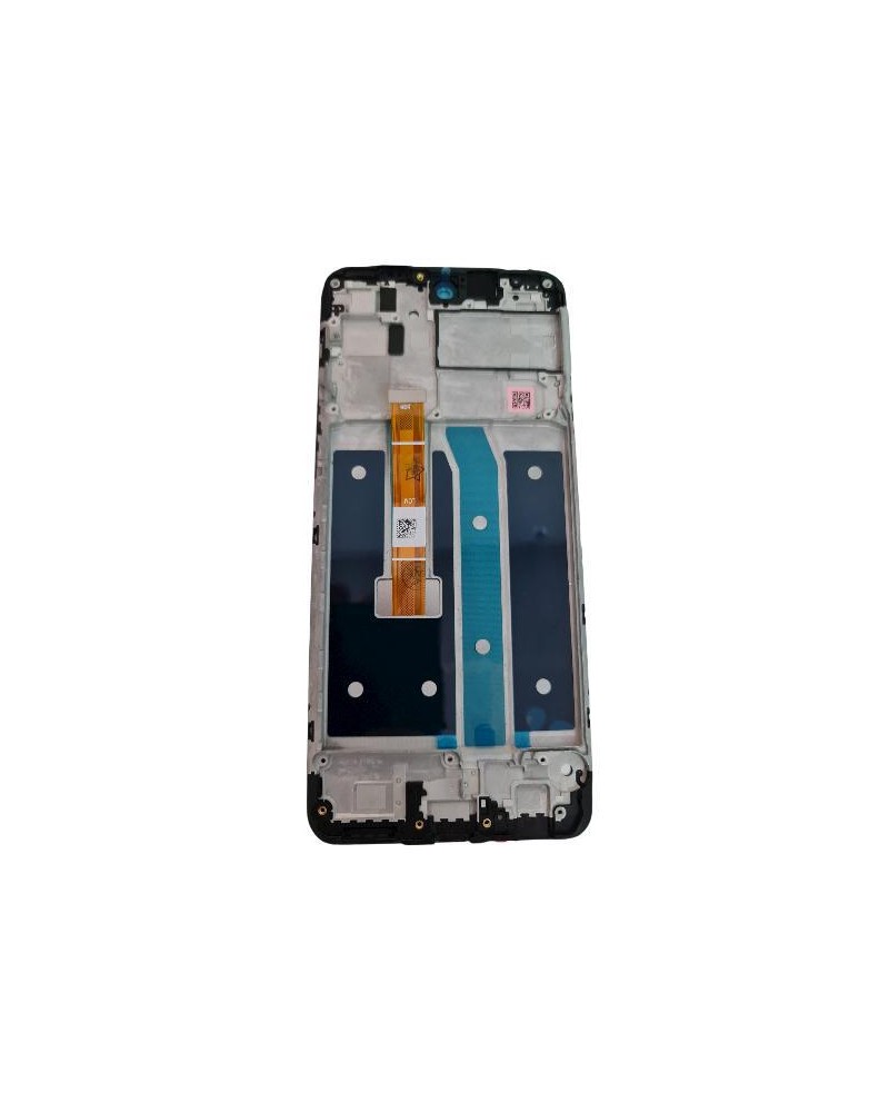 LCD e ecrã tátil com moldura para LG K52 LMK520