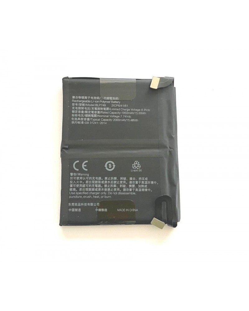 BLP749 for Realme X2 Pro 4000mAh Battery