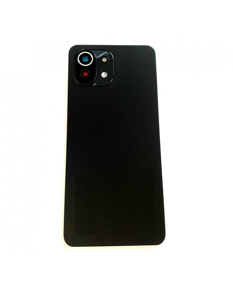 Battery Back Cover for Xiaomi Mi 11 Lite 5G M2101K9G - With Lens - Black