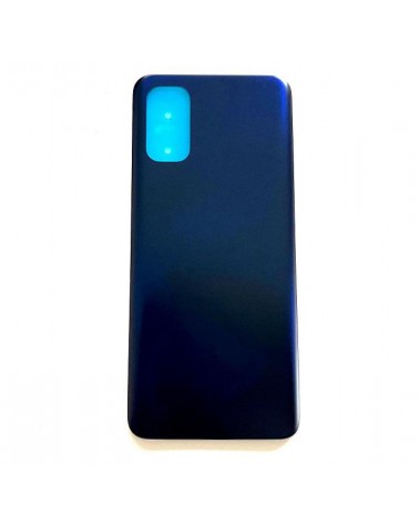 Tampa traseira da bateria para Realme 7 Pro RMX2170 - Azul