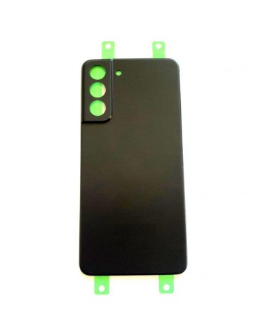 Battery back cover with adhesive for Samsung Galaxy S21 FE S21FE G990 - Black