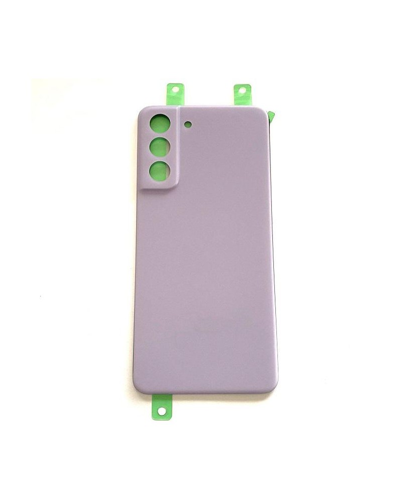 Battery back cover with adhesive for Samsung Galaxy S21 FE S21FE G990 - Purple / Lilac