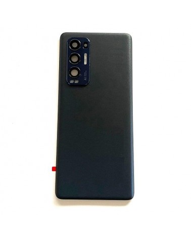 Rear Battery Cover for Oppo Find X3 Neo 5G CPH2207 - With Lens - Black