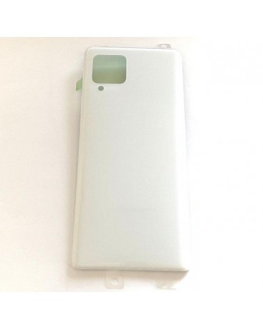 Tampa traseira da bateria para Samsung Galaxy A42 5G A426 - Branco