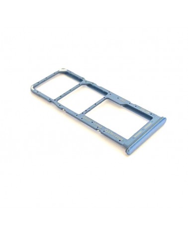 SIM and SD Holder or Tray for Samsung Galaxy M22 SM-M225 - Blue