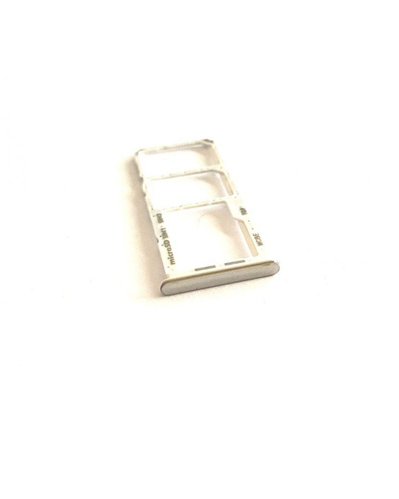 Dual SIM & SD Holder Or Tray For Samsung Galaxy M32 SM-M325 - White