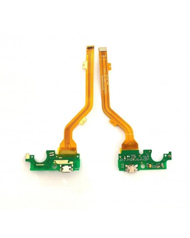 Conector de carregamento flexível e microfone para Alcatel 1S 2020 5028 3L 2020 5029