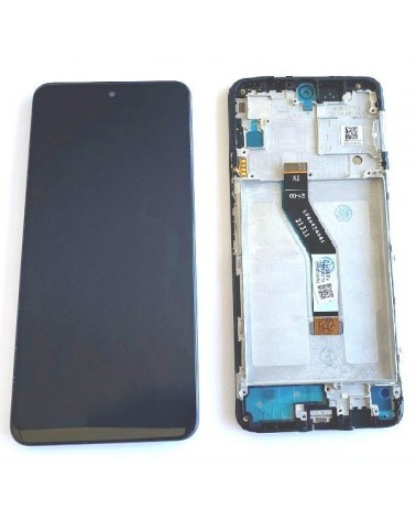 LCD e ecrã tátil com moldura para Xiaomi Redmi Note 11 5G Poco M4 Pro 5G Redmi Note 11T 5G