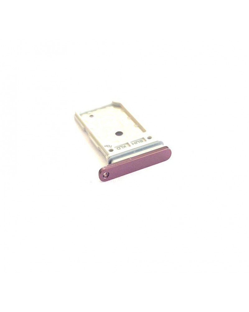 Dual Sim Tray or Holder for Samsung Galaxy S22 Ultra SM-S908 - Lilac Purple