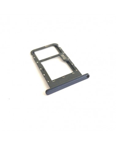 Dual Sim Holder for ZTE Blade V2020 Smart - Black