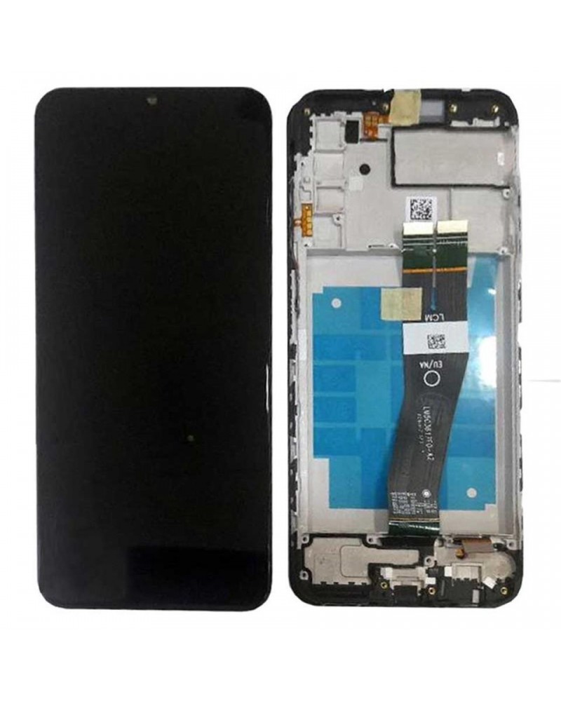 LCD e ecrã tátil com moldura para Samsung Galaxy A03S A037G