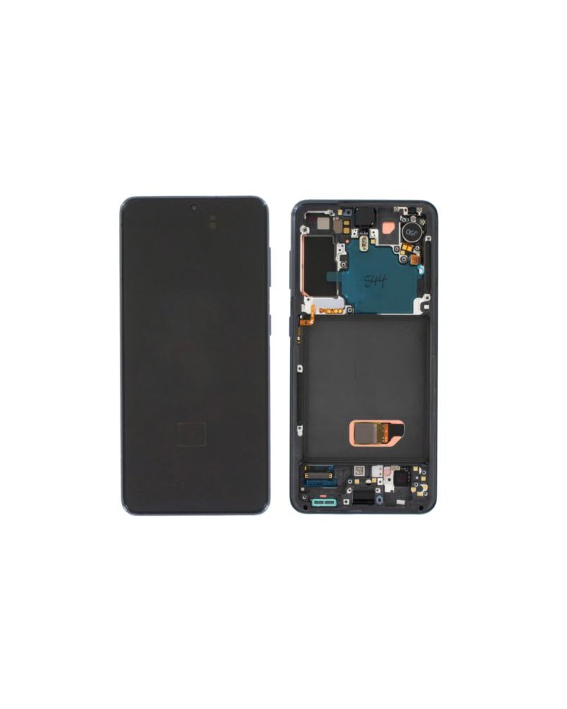 Pantalla LCD y Tactil con Marco para Samsung Galaxy S21 5G SM-G991   Service Pack  
