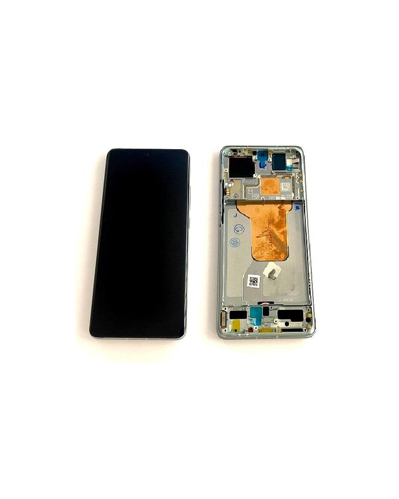 Pantalla LCD y Tactil con Marco Verde para Xiaomi Mi 12 